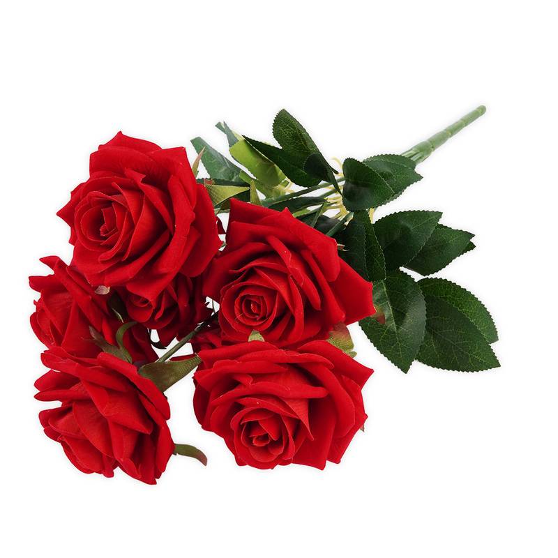 Artificial Flower Bouqet - velvet fabric (Imported) - Image 2